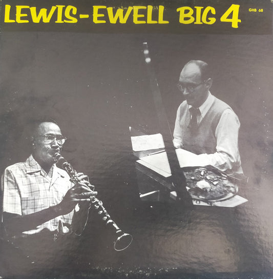 George Lewis (2), Don Ewell - Lewis-Ewell Big 4 (LP)
