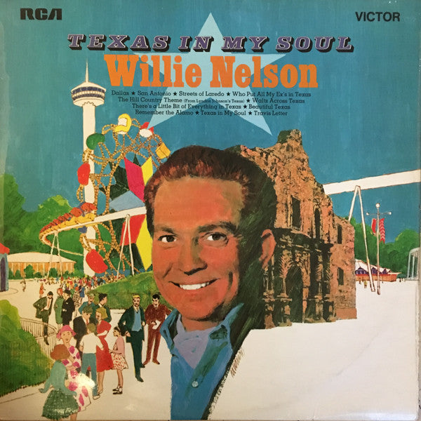 Willie Nelson - Texas In My Soul (LP, Mono)