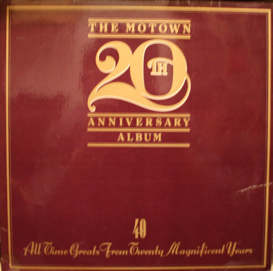 Various - The Motown 20th Anniversary Album (2xLP, Comp)