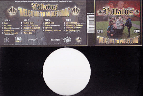 Villains - Welcome To Wolftown (2xLP, Album)