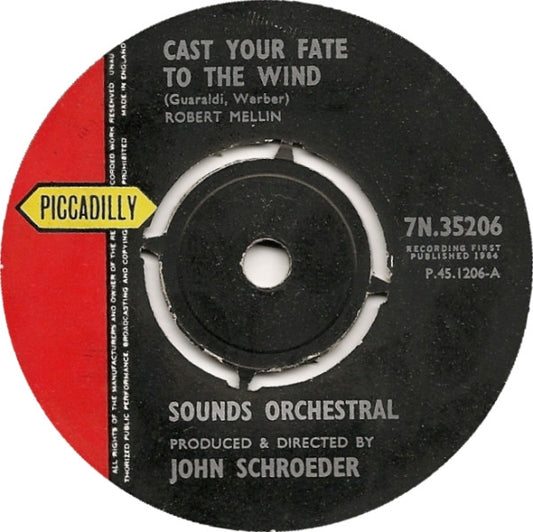 Sounds Orchestral - Cast Your Fate To The Wind (7", Single)