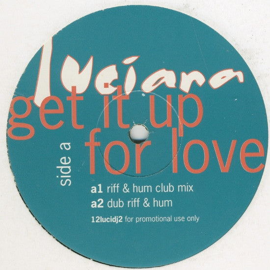 Luciana - Get It Up For Love (12", Promo)