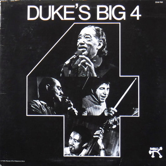 Duke Ellington Quartet - Duke's Big 4 (LP, Album)