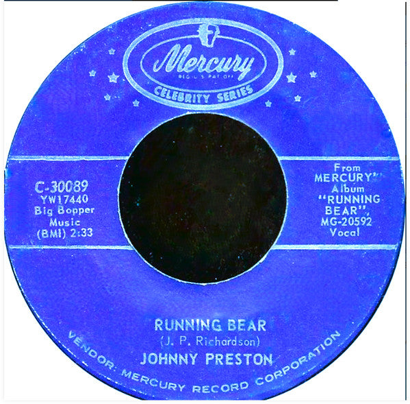 Johnny Preston - Running Bear / Cradle Of Love (7", RE)