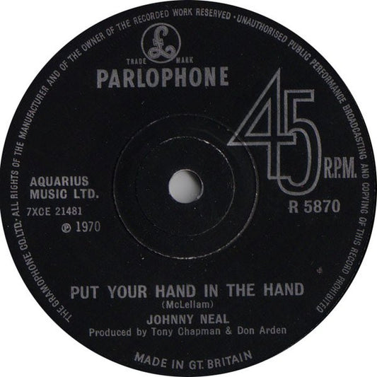 Johnny Neal (3) - Put Your Hand In The Hand (7", Single, Sol)