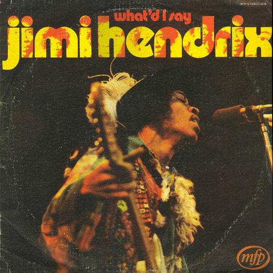 Jimi Hendrix - What'd I Say (LP, RP, Lam)