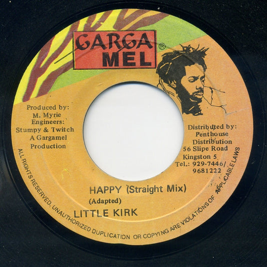 Little Kirk - Happy (Straight Mix) (7")