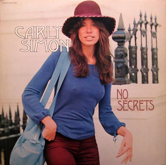 Carly Simon - No Secrets (LP, Album, RE, Pit)