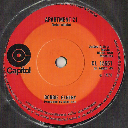 Bobbie Gentry - Apartment 21 (7", Single)