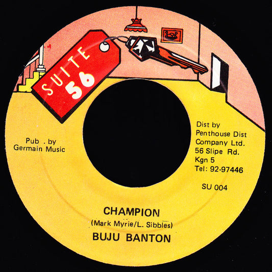 Buju Banton - Champion (7")
