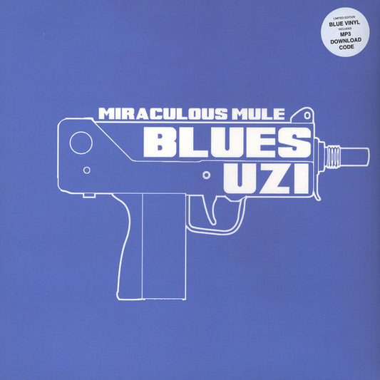 Miraculous Mule - Blues Uzi (LP, MiniAlbum, Ltd, Blu)