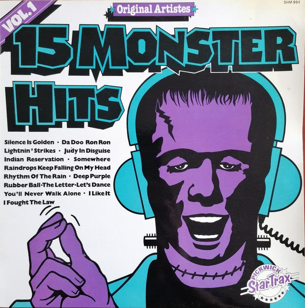 Various - 15 Monster Hits Vol. 1 (LP, Comp)