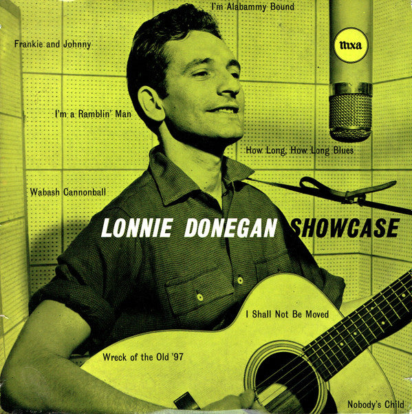 Lonnie Donegan - Showcase (10", Album, Mono)