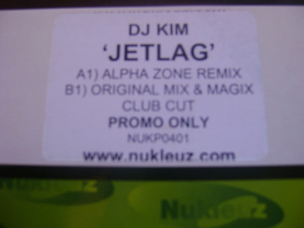 DJ Kim - Jetlag (12", Promo)
