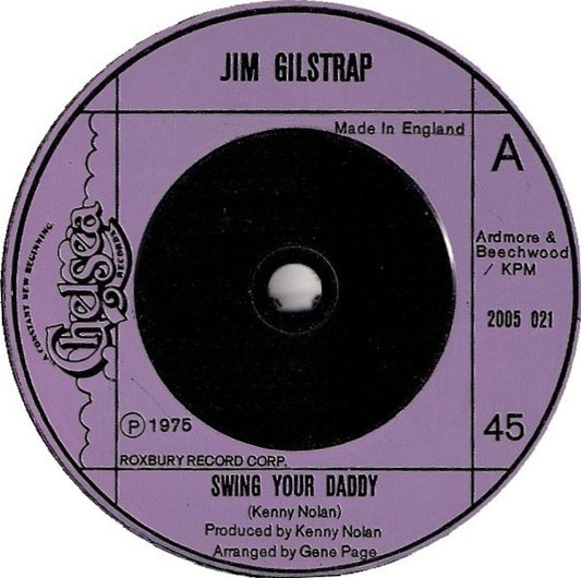 Jim Gilstrap - Swing Your Daddy (7", Single, Sol)