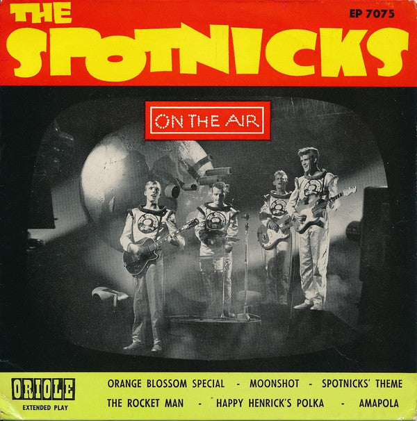 The Spotnicks - On The Air (7", EP)