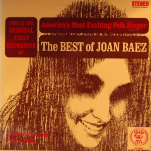Joan Baez - The Best Of Joan Baez (LP, Comp)