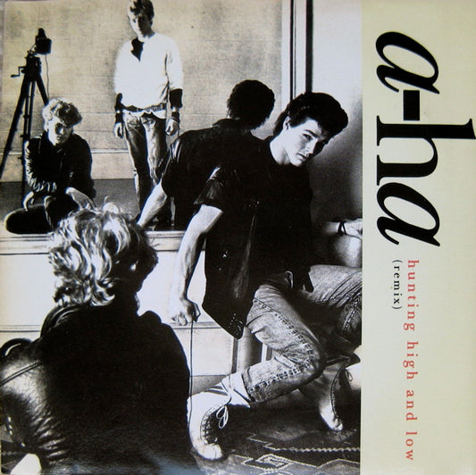 a-ha - Hunting High And Low (Remix) (7", Single, Pap)