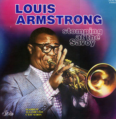 Louis Armstrong - Stomping At The Savoy (LP, Comp)