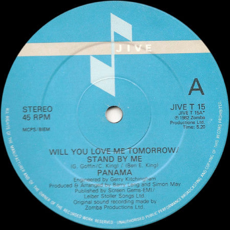 Panama (7) - Will You Love Me Tomorrow / Stand By Me (12")