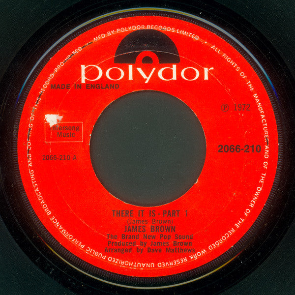 James Brown - There It Is (7")
