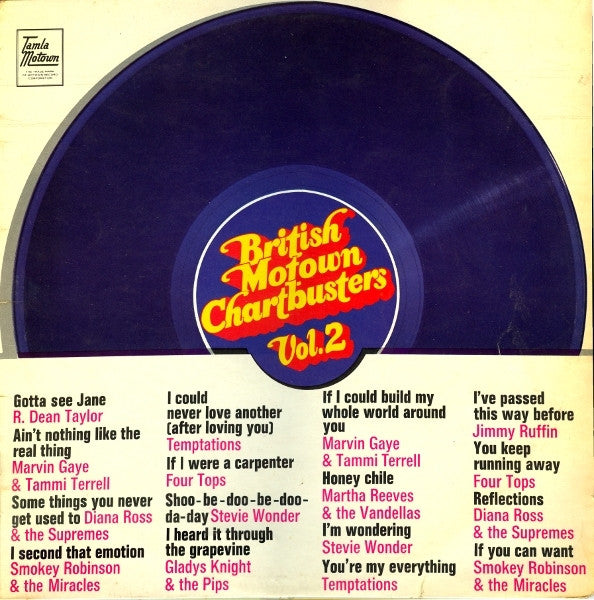 Various - British Motown Chartbusters Vol.2 (LP, Comp)