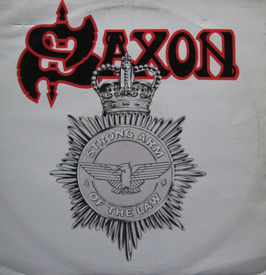Saxon - Strong Arm Of The Law (12", Single)