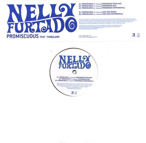 Nelly Furtado Feat. Timbaland - Promiscuous (12", Promo)