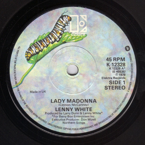 Lenny White - Lady Madonna (7", Single)