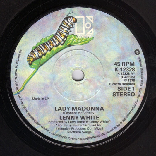 Lenny White - Lady Madonna (7", Single)