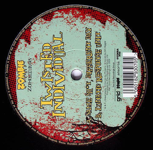 Twisted Individual - Same Shit Different Day / Lunatic Response Unit (12")