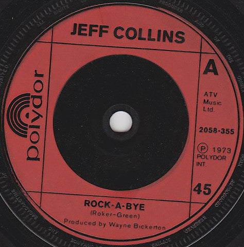 Jeff Collins (2) - Rock-A-Bye (7", Single)