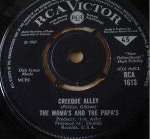 The Mama's And The Papa's* - Creeque Alley (7", Single)