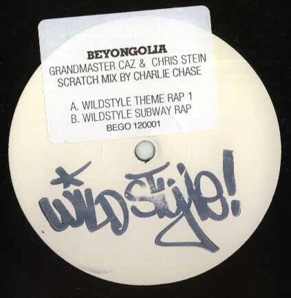 Grandmaster Caz & Chris Stein - Wildstyle Theme Rap 1 / Wildstyle Subway Rap (12", W/Lbl)