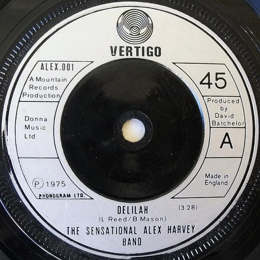 The Sensational Alex Harvey Band - Delilah (7", Single)