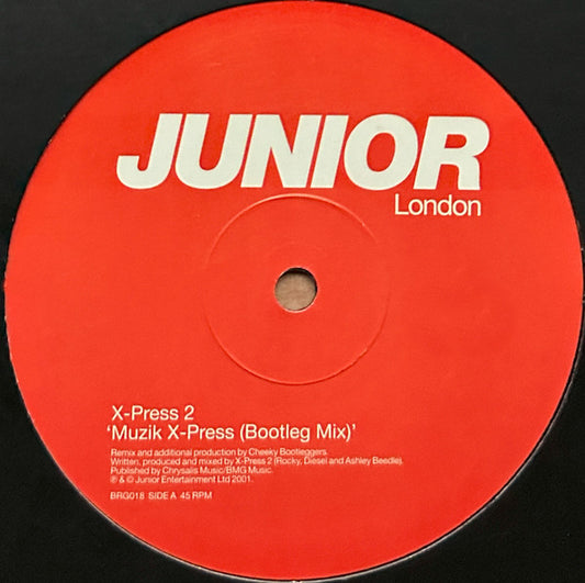 X-Press 2 - Muzik X-Press (12")