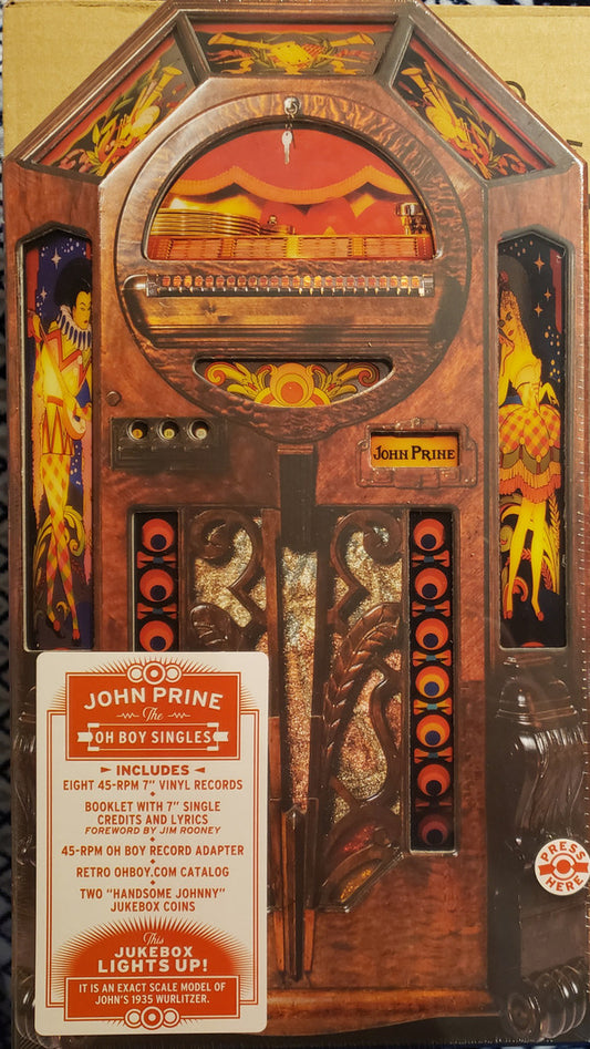 John Prine - The Oh Boy Singles (Box, Comp, Ltd, Num, Jux + 8x7")