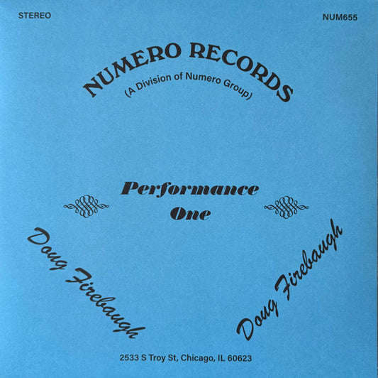Doug Firebaugh - Performance One (LP, Album, RE)