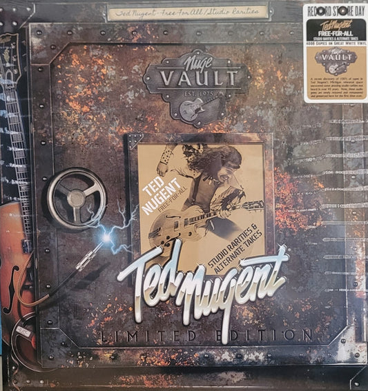 Ted Nugent - Nuge Vault Vol 1: Free-For-All (LP, Album, RSD, Ltd, Whi)