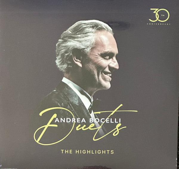 Andrea Bocelli - Duets – 30th Anniversary (The Highlights) (LP, Comp)