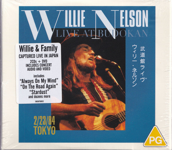 Willie Nelson - Live At Budokan (2xCD, Album + DVD-V, Dol)
