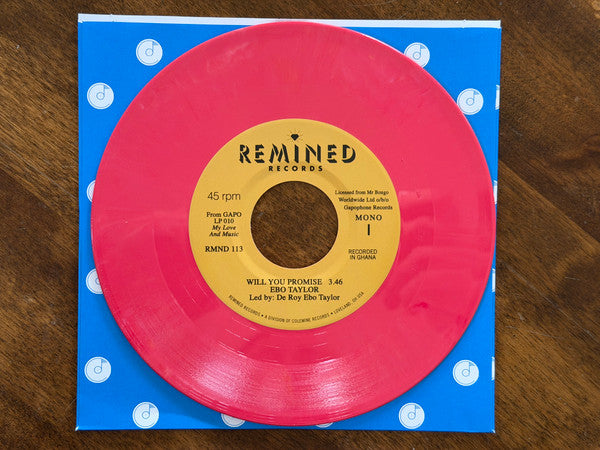 Ebo Taylor - Will You Promise (7", Single, Mono, Ltd, Sal)