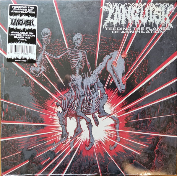 Languish - Feeding The Flames Of Annihilation (LP, Album, Ltd, Bla)