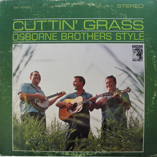 The Osborne Brothers - Cuttin' Grass Osborne Brothers Style (LP, Album, RP)