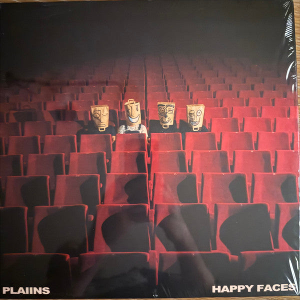 Plaiins - Happy Faces (LP, Album, Ltd, Red)