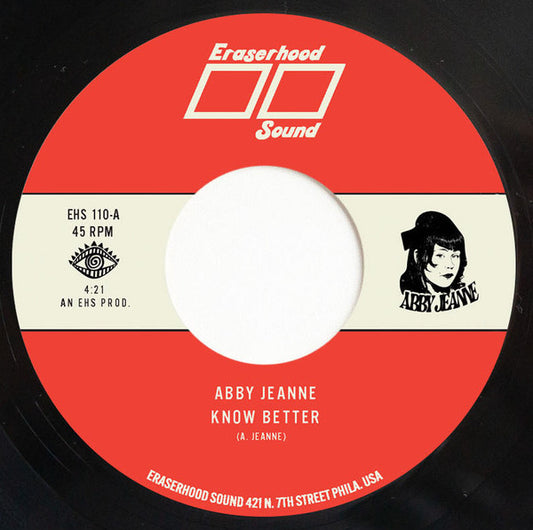 Abby Jeanne - Know Better / Sage & Cigarettes (7", Bla)