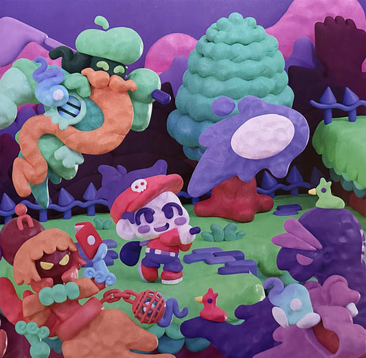 Mark Sparling - Cursed To Golf (Original Game Soundtrack) (LP, Gre + LP, Vio)