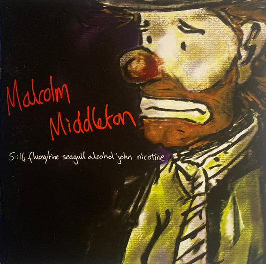 Malcolm Middleton - 5:14 Fluoxytine Seagull Alcohol John Nicotine (CD, Album, Tec)
