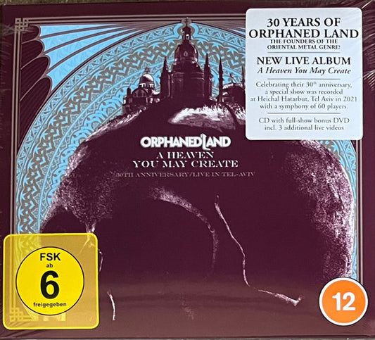 Orphaned Land - A Heaven You May Create (30th Anniversary / Live In Tel-Aviv) (CD, Album + DVD-V)