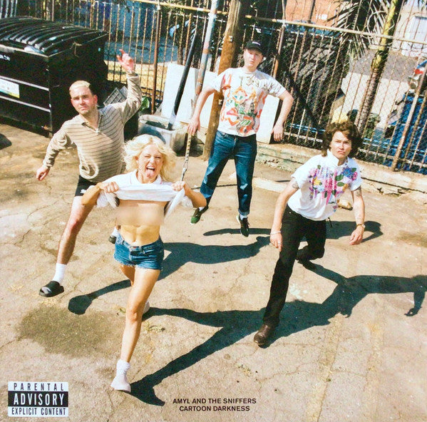 Amyl and The Sniffers - Cartoon Darkness (LP, Album, Ltd, Bla)